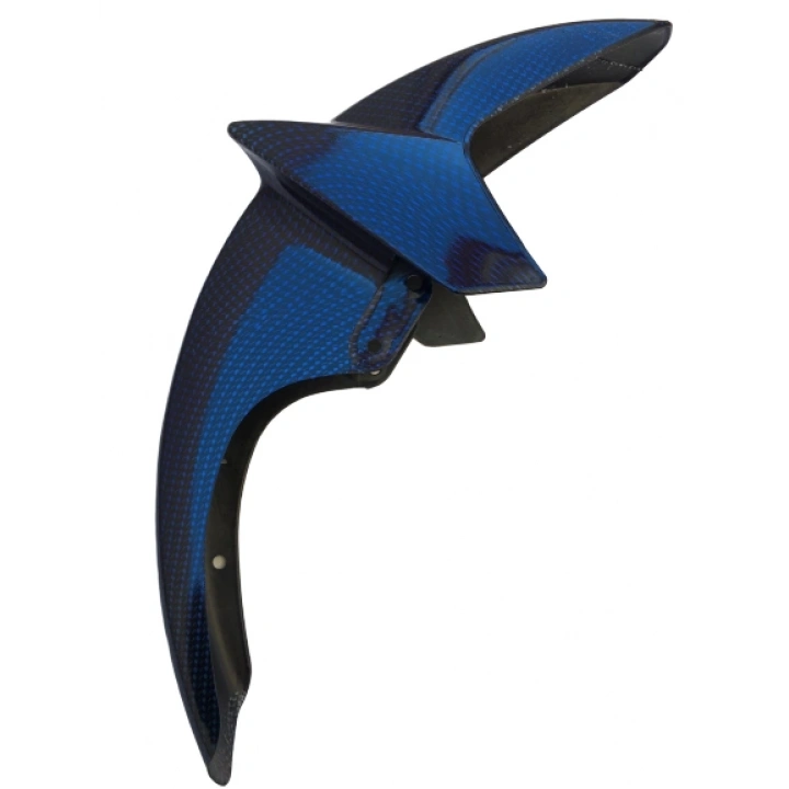 Ybr K Ön Çamurluk Karbon Kaplama Mavi