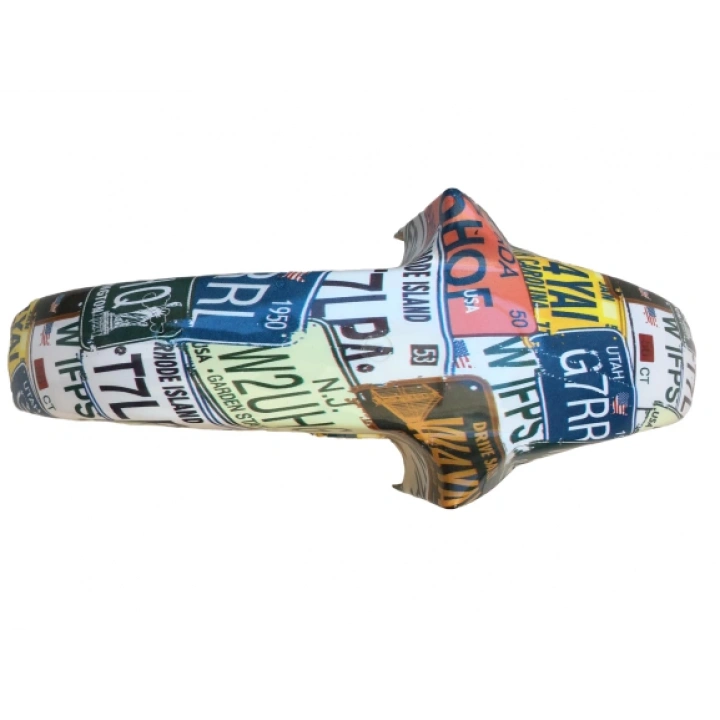 Ybr K Ön Çamurluk Karbon Kaplama Tabela Yazılı %100 Yerli