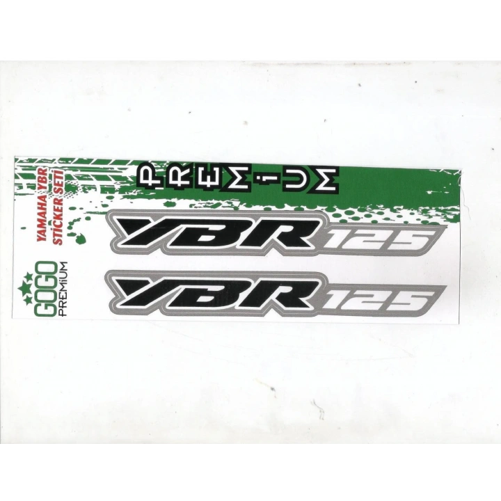 YBR Yan Kapak Yazı Seti YM