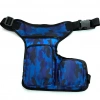 Bacak Çantası Üç Cepli Kamuflaj Mavi