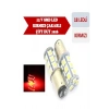 Çakar Ledli Stop Ampulü Fren Lambası 18 Led Kırmızı Çift Duy 1016