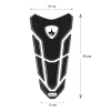 Ducati İle Uyumlu Grippach Kaydırmaz 6D Karbon Tank Pad (STİCKER DEĞİLDİR) GC12
