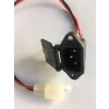 E-bike Şarj Soketi Elektrikli Bisiklet Şarj Girişi Kablolu
