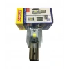 Motosiklet BA20D Dc 12-60 V 12 W 6500K Cob LED Uzun / Kısa Işık Far Ampul Beyaz (Bosch Tipi)