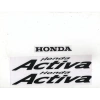 Honda Sticker Seti Siyah Activa 100 Yazısı