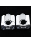 430 2 Parça Motosiklet Gidon Yükselticil 22 mm. 28 mm Nikel Takım