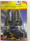 Carub Motosiklet Sinyal Lamba Üniversal 12V Beyaz Cam Sarı Led 2Li