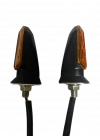 Carub Motosiklet Sinyal Lamba Üniversal 12V Sarı Cam Sarı Led 2Li