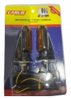 Carub Motosiklet Sinyal Lamba Üniversal 12V Sarı Cam Sarı Led 2Li