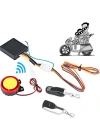 Motorsiklet Alarm Seti 120db Uzaktan Çalıştırma Anti-hırsızlık