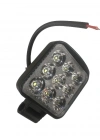 Motosiklet Sis Farı 12 V 9 Led 27W Aliminyum Beyaz Işık l-1118 Tas