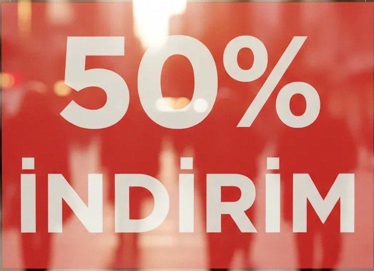 YÜZDE 50