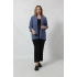 3255 İNDİGO Büyük Beden Blazer Ceket