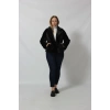 3260 SİYAH SUNİ KÜRK KISA KABAN