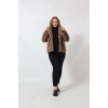 3260 VİZON SUNİ KÜRK KISA KABAN