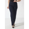 2555 Gizli Cep Modeline Sahip Büyük Beden Pantolon Lacivert