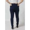 R001 BELİ LASTİKLİ ESNEK BÜYÜK BEDEN MEVSİMLİK MAVİ KOT PANTOLON
