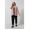 3255 PUDRA Büyük Beden Blazer Ceket