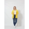 B027 CEBİ PULLU KAPÜŞONLU GÖMLEK SARI