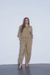 Mint Modal Gömlek Pantolon Takım