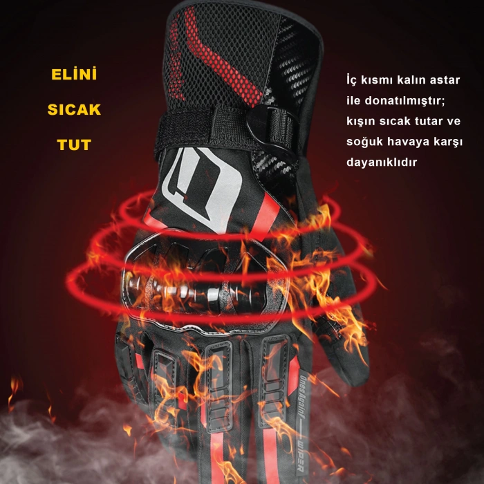 ONES AGAIN MG21 Kışlık Siyah Eldiven