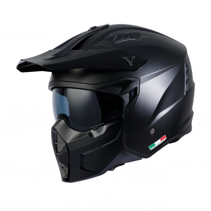 SWAY SW X1-X SEUL Matt Black Modüler Kask