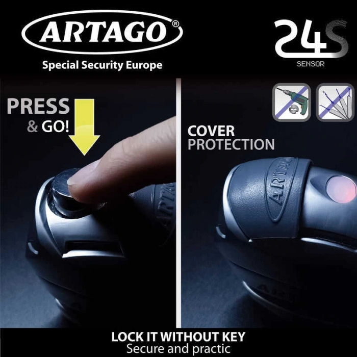 ARTAGO 24S ALARMLI DİSK KİLİDİ