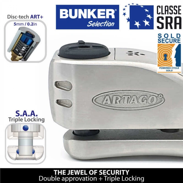 ARTAGO 32S SRA SINIFI ALARMLI DİSK KİLİDİ