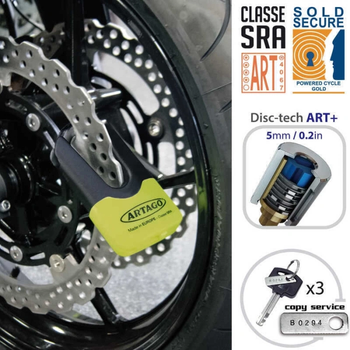 ARTAGO 69X S.R.A. SINIFI MONOBLOK ÇOK AMAÇLI U KİLİT