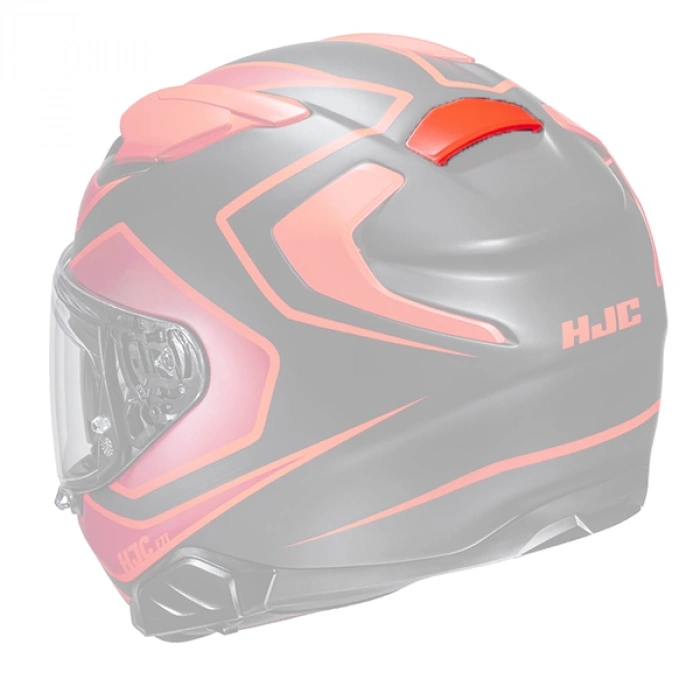 HJC F71 KASK ARKA HAVALANDIRMA İNCİ BEYAZI