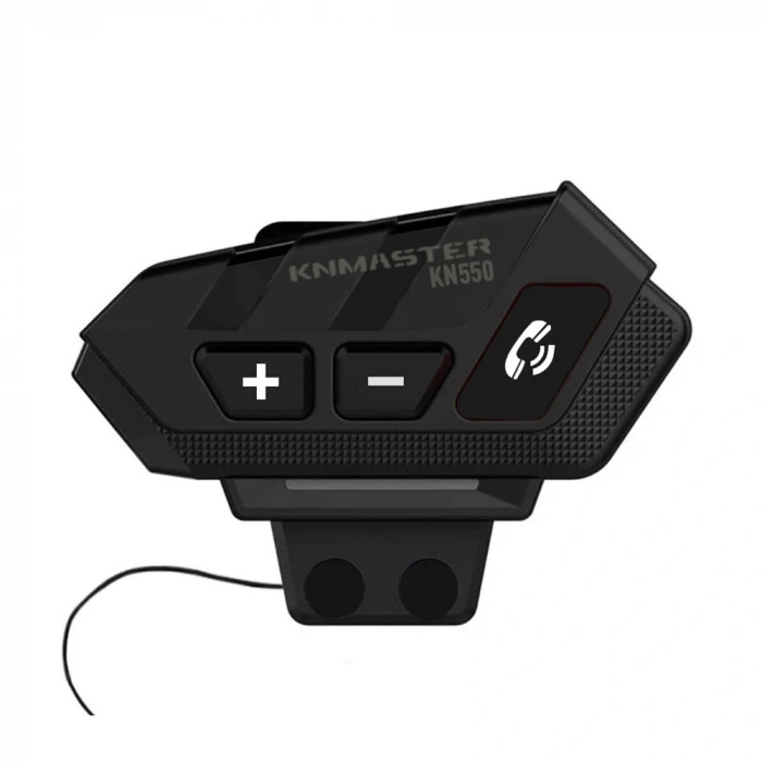 Knmaster KN550 Motosiklet Bluetooth İntercom Kulaklık Mikrofon Seti