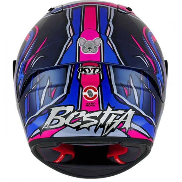 KYT NZ RACE KASK BASTIANINI