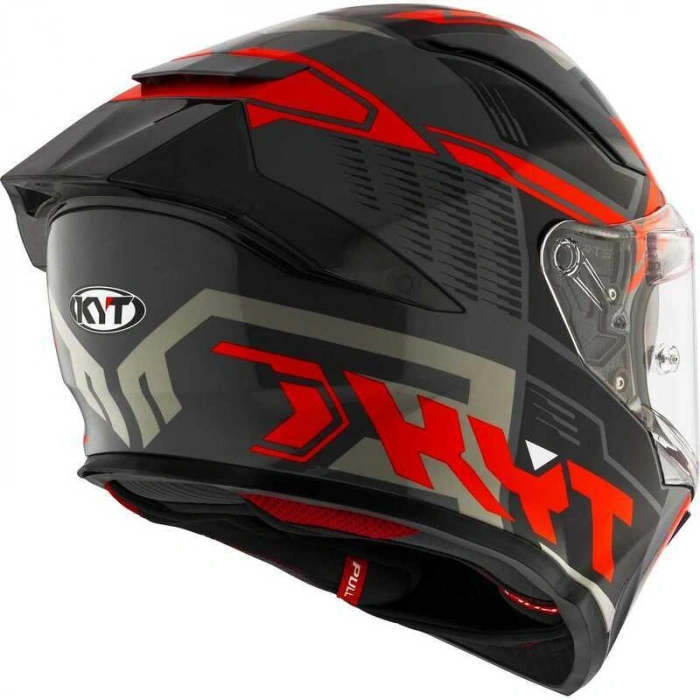 KYT R2R KASK OCTANE RED