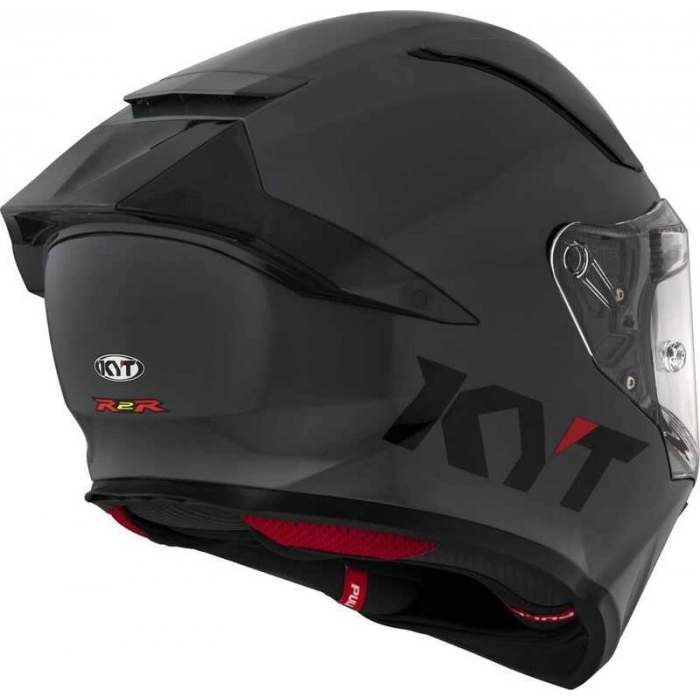 KYT R2R KASK PLAIN GRL GREY