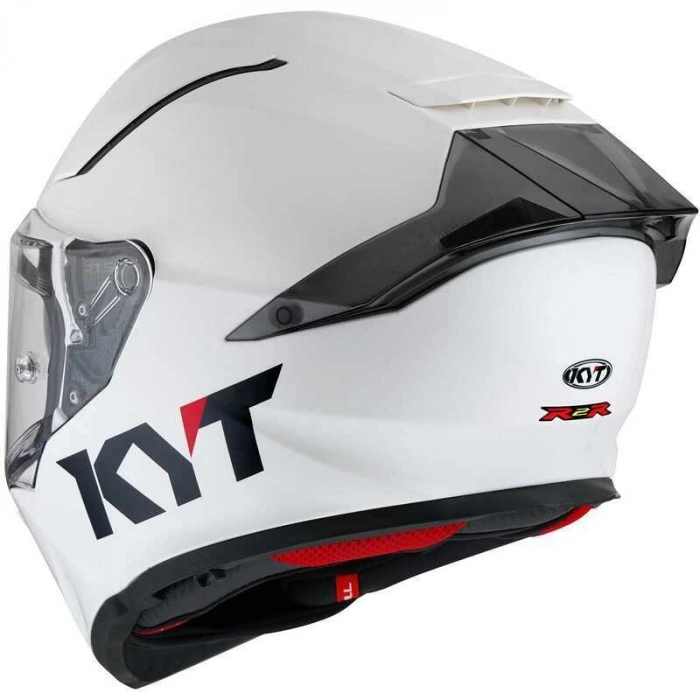 KYT R2R KASK PLAIN WHITE
