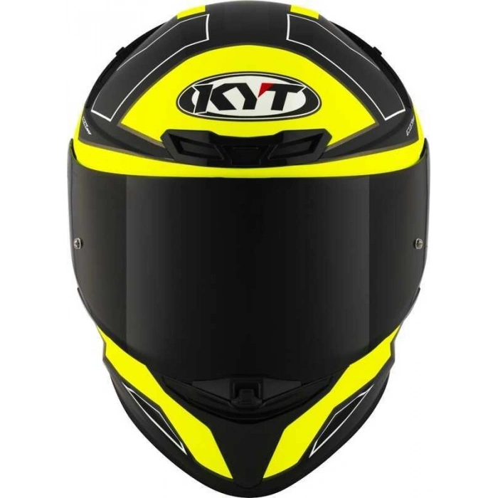KYT TT-REVO KASK ELECTRON MATT SİYAH SARI