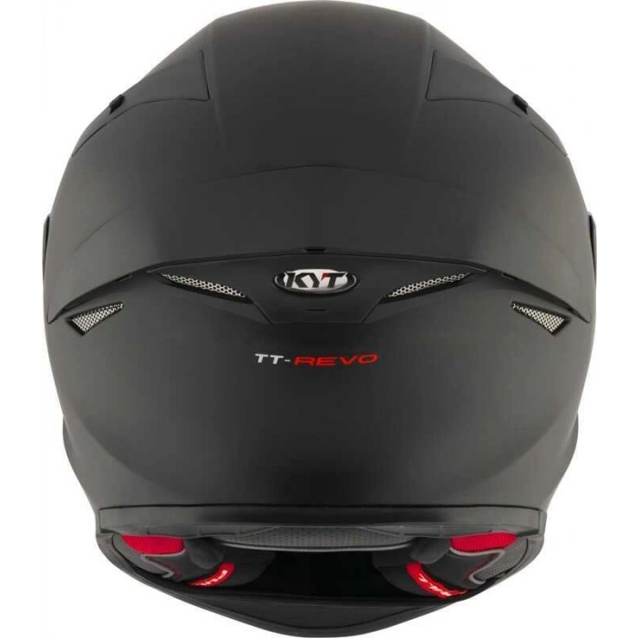 KYT TT-REVO KASK PLAIN MATT BLACK