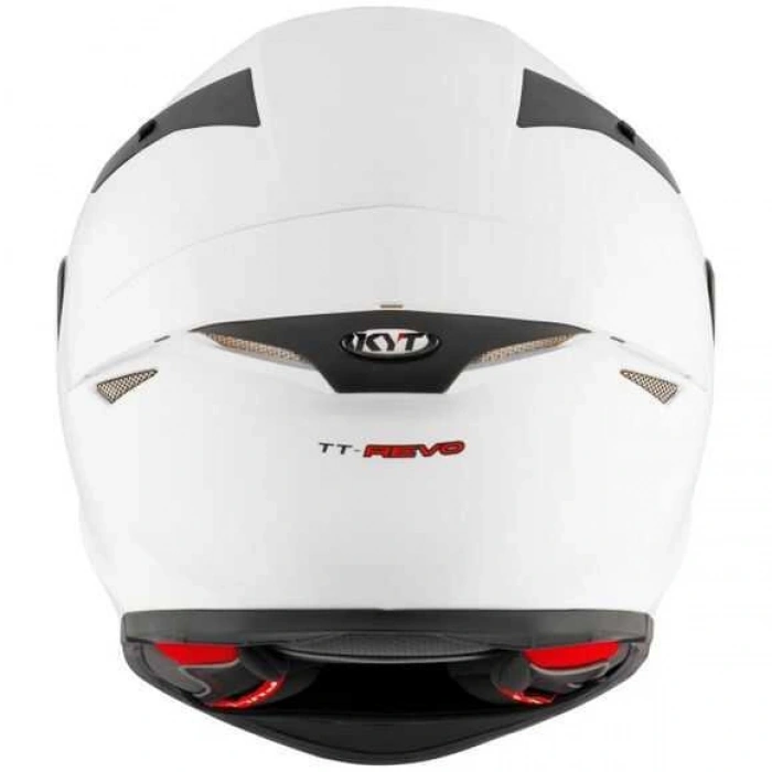 KYT TT-REVO KASK PLAIN WHITE