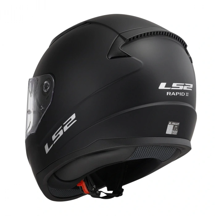 LS2 RAPID 2 MAT SİYAH KASK