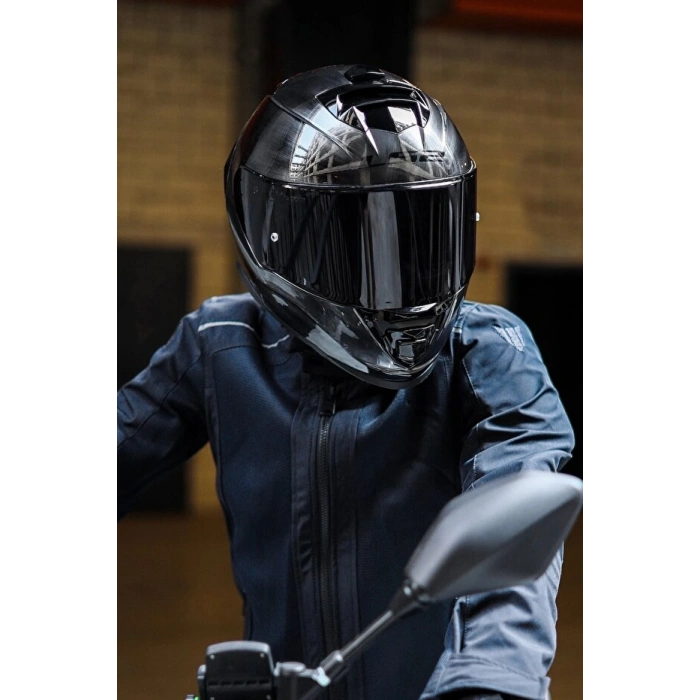 LS2 STORM 2 JEANS KASK - SİYAH VİZÖRLÜ