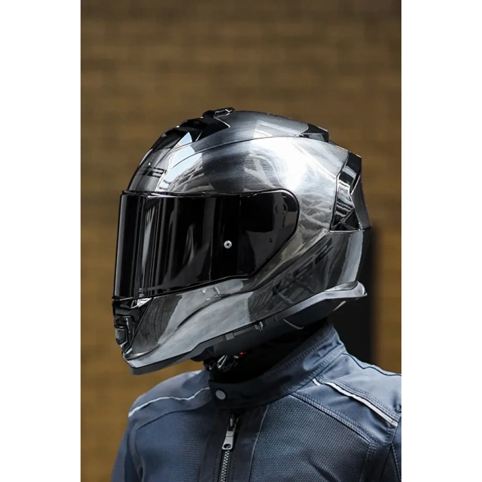 LS2 STORM 2 JEANS KASK - SİYAH VİZÖRLÜ