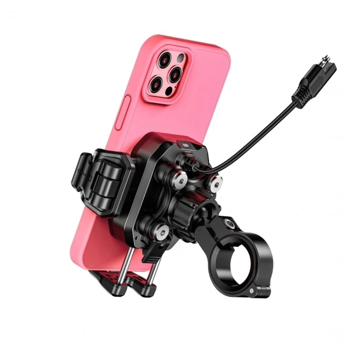 M33 PLUS Titreşim Modüllü Telefon Tutucu (Kablosuz ve TYPE-C Şarjlı )