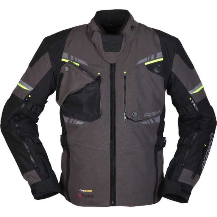 MODEKA TARAN WATERPROOF CEKET SİYAH KOYU GRİ