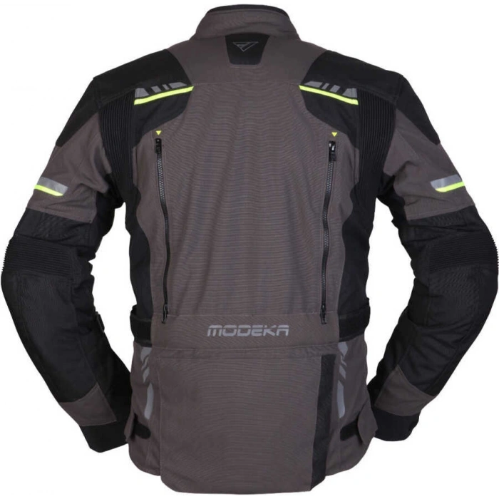 MODEKA TARAN WATERPROOF CEKET SİYAH KOYU GRİ