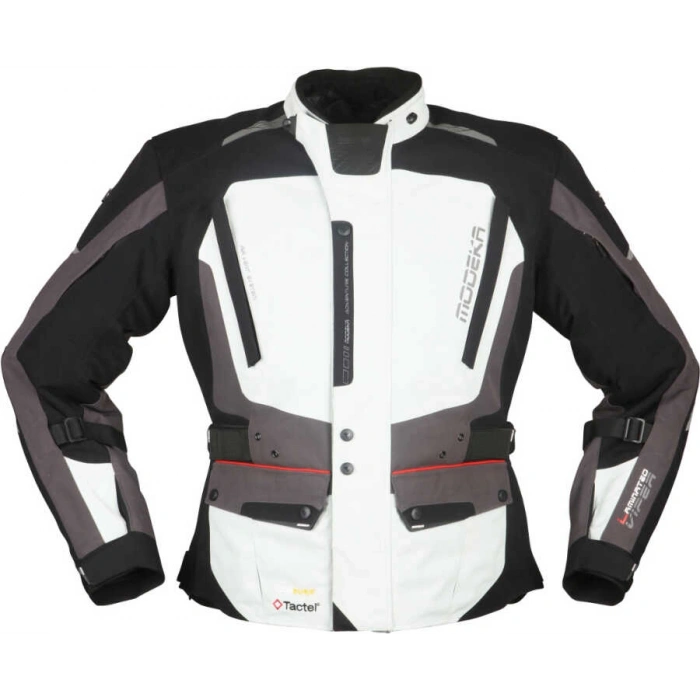 MODEKA VIPER LT WATERPROOF CEKET SİYAH AÇIK GRİ