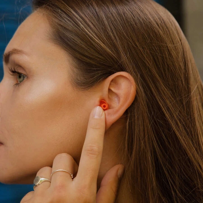 NONOISE MOTO KULAK TIKACI KIRMIZI