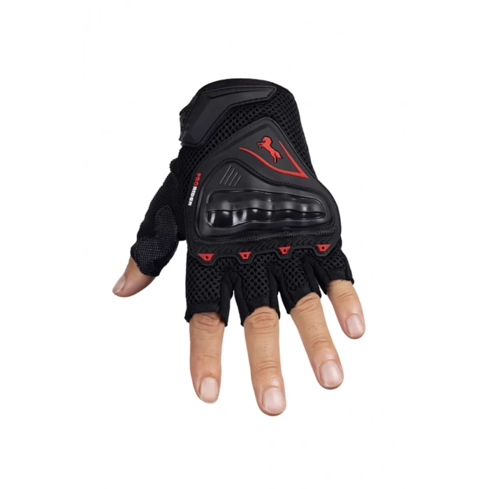 Prorider Prorıder Parmaksız Eldiven Kırmızı