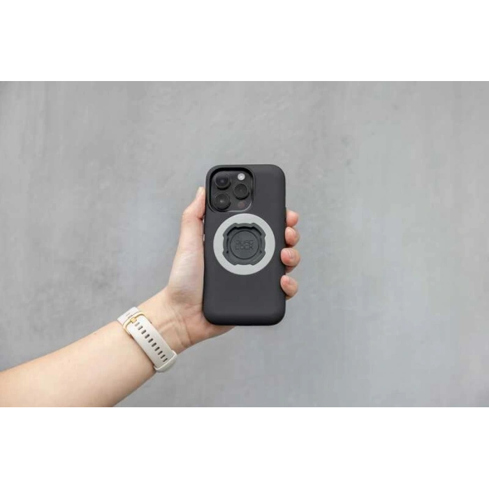 QUADLOCK MAG UYUMLU TELEFON KILIFI HALKASI GRİ