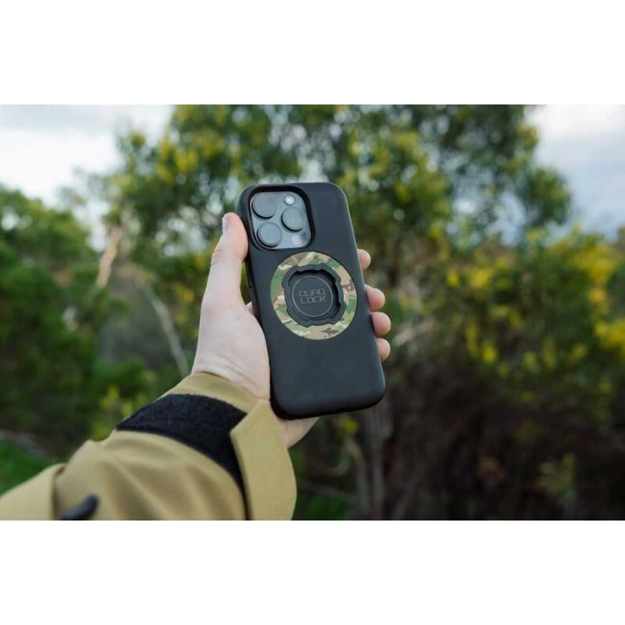 QUADLOCK MAG UYUMLU TELEFON KILIFI HALKASI KAMUFLAJ