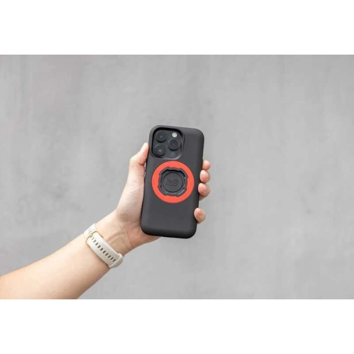 QUADLOCK MAG UYUMLU TELEFON KILIFI HALKASI KIRMIZI
